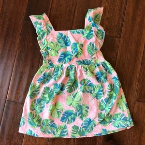 Zara Palm Leaf Sun Dress